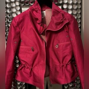 Vintage Armani Collezioni Pink Jacket Size 4/ Small
